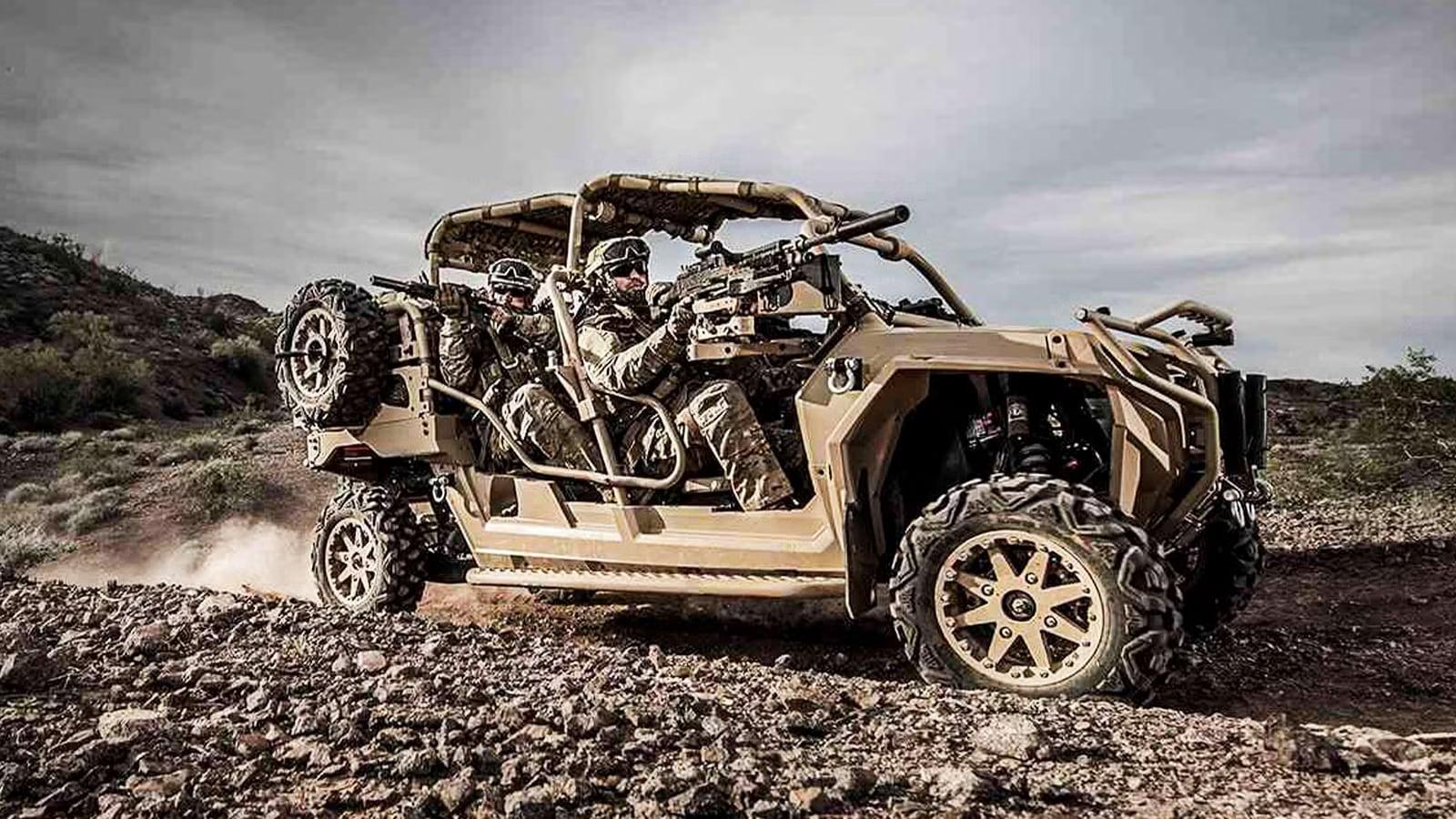 Polaris MRZR Alpha light tactical vehicle