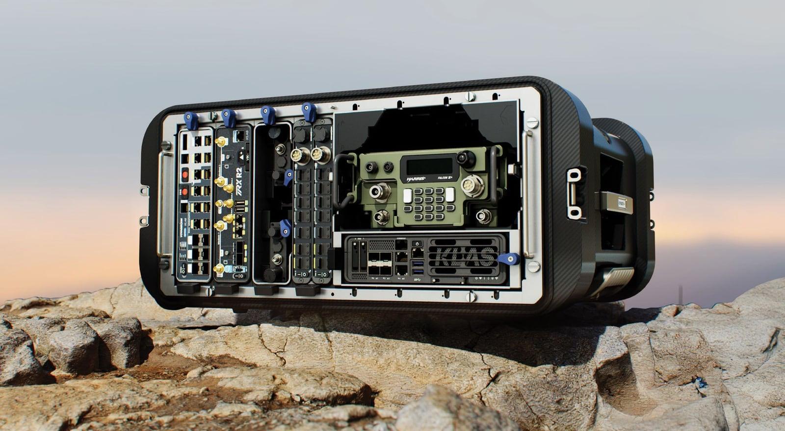 Voyager TRIK-M radio integration chassis